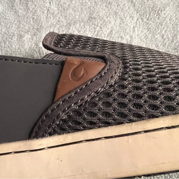 Olukai Pehuea Slip-On Lightweight Mesh Cushioned Comfort Sneaker Flat Pavement - Picture 8 of 14